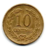 Paraguai - 1947 - 10 Centimos - Foto 2