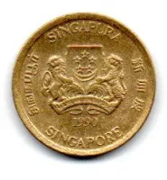 Cingapura - 1990 - 5 Cents