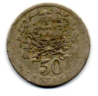 Portugal - 1928 - 50 Centavos - Foto 2