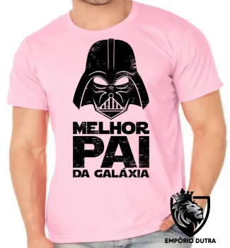 Camiseta adulto ou infantil Darth vader melhor pai da galaxia - Foto 2