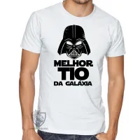 Camiseta adulto ou infantil darth vader melhor tio galaxia star wars - Foto 2