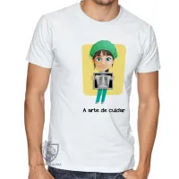 Camiseta adulto ou infantil Enfermagem arte cuidar - Foto 3