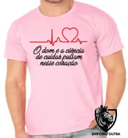 Camiseta adulto ou infantil Enfermagem dom ciência - Foto 2
