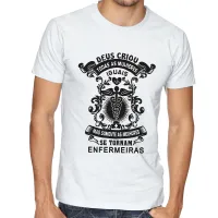 Camiseta adulto ou infantil Enfermagem enfermeira melhores - Foto 3