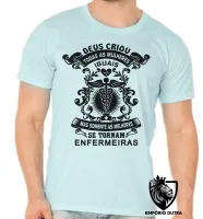 Camiseta adulto ou infantil Enfermagem enfermeira melhores - Foto 5