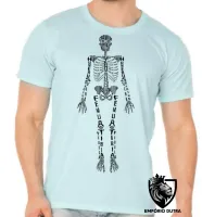 Camiseta adulto ou infantil esqueleto enfermagem medicina - Foto 5