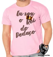 Camiseta adulto ou infantil Eu sou o Rei do pedaço - Foto 4