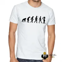 Camiseta adulto ou infantil evolução alien et ovni - Foto 3