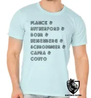 Camiseta adulto ou infantil Físicos quânticos fisica quantica - Foto 5