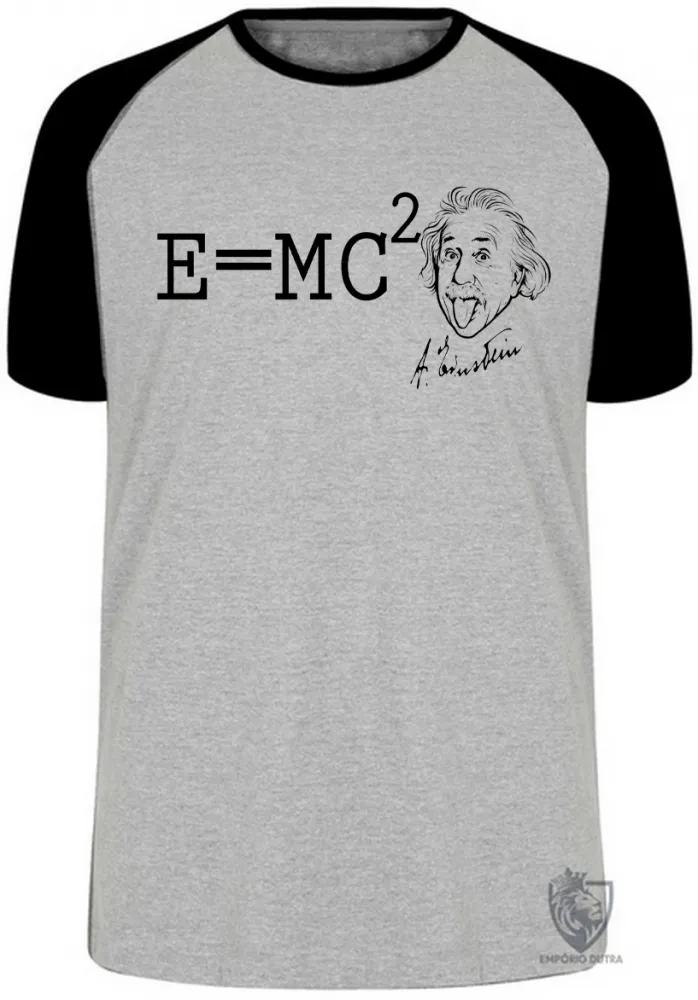 Camiseta adulto ou infantil Fórmula Albert Einstein