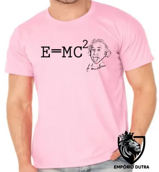 Camiseta adulto ou infantil Fórmula Albert Einstein - Foto 2