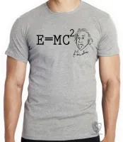 Camiseta adulto ou infantil Fórmula Albert Einstein - Foto 4