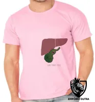 Camiseta adulto ou infantil Gallstones suck figado orgão - Foto 4