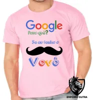 Camiseta adulto ou infantil Google para que vovô - Foto 2