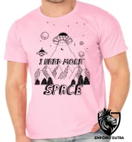 Camiseta adulto ou infantil I need more space alien et ovni - Foto 2