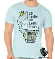 Camiseta adulto ou infantil Lado doce comi cupcake - Foto 5