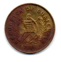 Guatemala - 1986 - 1 Centavo