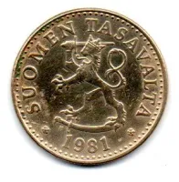 Finlândia - 1981 - 20 Pennia - Polida