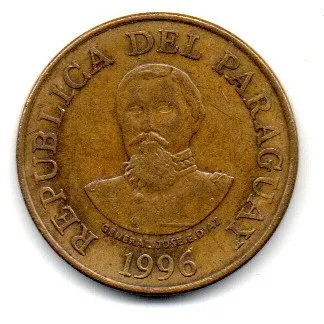 Paraguai - 1996 - 100 Guaranies