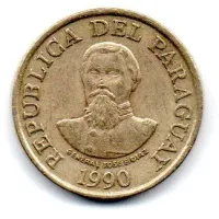 Paraguai - 1990 - 100 Guaranies
