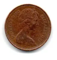 Reino Unido - 1971 - 1/2 Penny