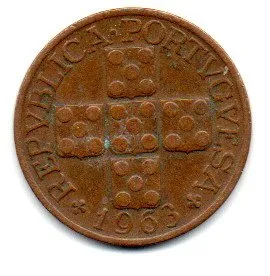 Portugal - 1963 - XX Centavos