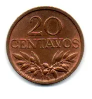 Portugal - 1970 - 20 Centavos - Foto 2