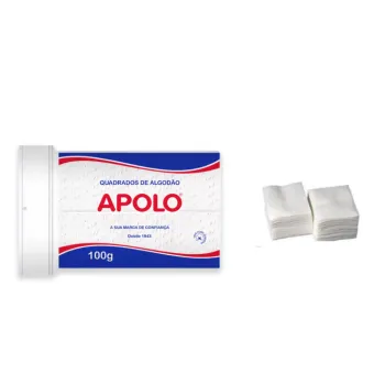Apolo algodão quadrado - 100g 