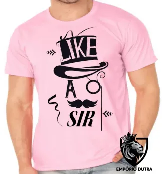 Camiseta adulto ou infantil Like sir sim senhor ingles - Foto 2