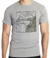 Camiseta adulto ou infantil Linhas férreas Rio Grande do Sul antigo trem - Foto 4