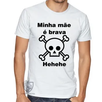 Camiseta adulto ou infantil Mãe brava presente dia das mães - Foto 2