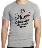 Camiseta adulto ou infantil mãe descolada presente dia das mães - Foto 4