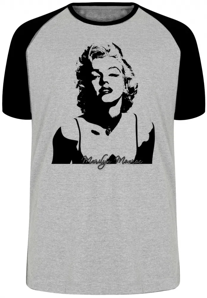 Camiseta adulto ou infantil Marilyn Monroe estados unidos