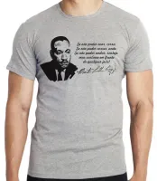 Camiseta adulto ou infantil Martin Luther King frase - Foto 4