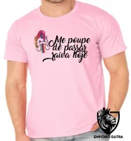 Camiseta adulto ou infantil Me poupe raiva hoje unicórnio bipolar - Foto 2