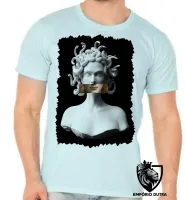 Camiseta adulto ou infantil medusa mitologia grega cobra - Foto 5