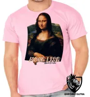 Camiseta adulto ou infantil Mona Lisa Leonardo Da Vinci - Foto 4