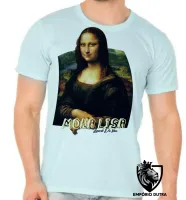 Camiseta adulto ou infantil Mona Lisa Leonardo Da Vinci - Foto 5