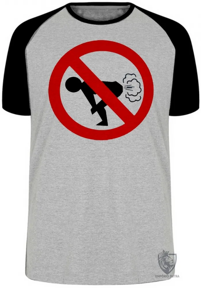 Camiseta adulto ou infantil Não peide perto de mim peido pum Imagem