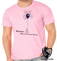 Camiseta adulto ou infantil mãe Neurônio humano enfermeira médico cerebro - Foto 2