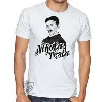Camiseta adulto ou infantil nikola tesla genio eletrica - Foto 3