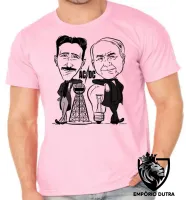 Camiseta adulto ou infantil nikola tesla Thomas Edson eletrica - Foto 4