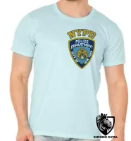 Camiseta adulto ou infantil NYDP policia New York - Foto 5