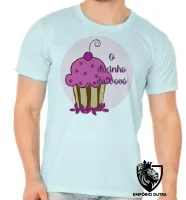 Camiseta adulto ou infantil O docinho da Vovó cupcake - Foto 3