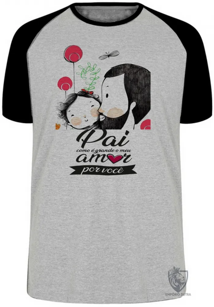 Camiseta adulto ou infantil pai amor você Imagem