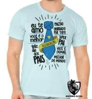Camiseta adulto ou infantil pai gravata papai - Foto 5