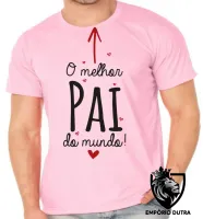 Camiseta adulto ou infantil pai melhor papai - Foto 3