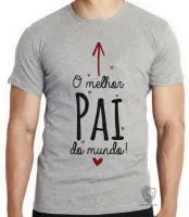 Camiseta adulto ou infantil pai melhor papai - Foto 5