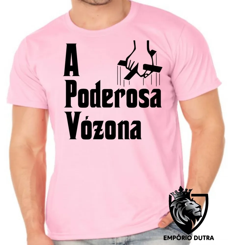 Camiseta adulto ou infantil Poderosa Vózona Vovó Imagem