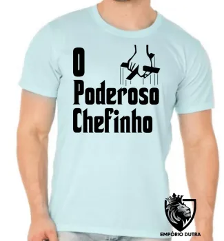 Camiseta adulto ou infantil Poderoso Chefinho garoto